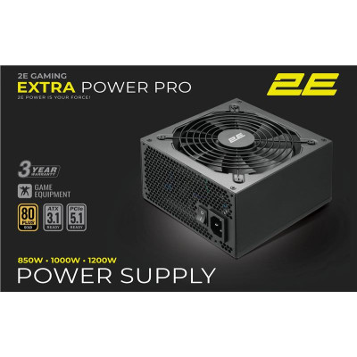 Блок питания 2E 850W Extra Power Pro ATX3.1 GEN5.0 (2E-EP850GMII-140) Винница - изображение 1