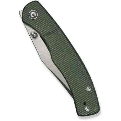 Ніж Civivi Clingman, Green Micarta, Satin (C23065-4) Вінниця