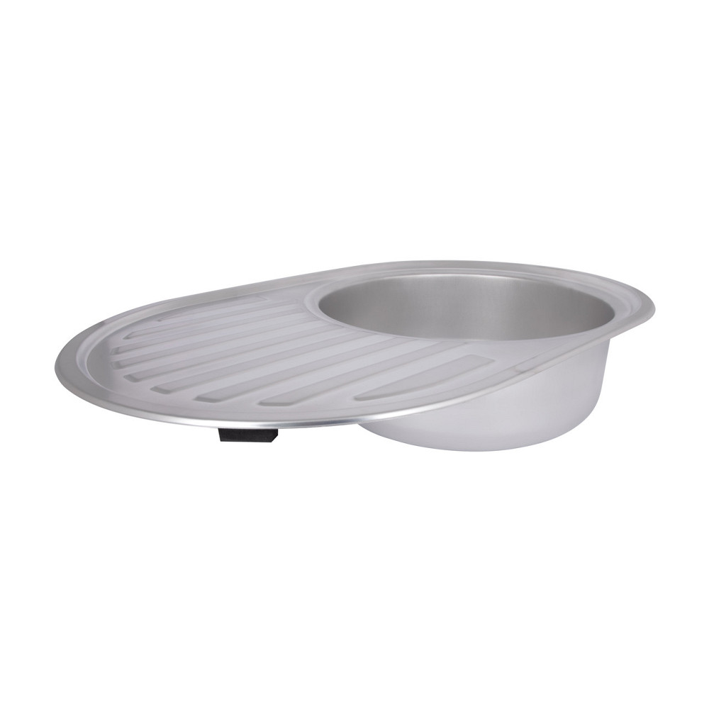 Кухонная мойка Brinex 7750 0,8 мм Satin (BRIN7750SAT08) Киев - изображение 15