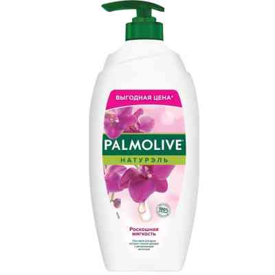 Гель для душу Palmolive Натурель Розкішна м'якість Екстракт чорної орхідеї зі зволожуючим молочком 750 мл (8693495035972) Вінниця