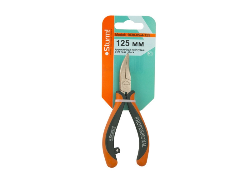 Круглогубці вигнуті 125 мм (Profi mini) Sturm 1030-05-4-125 (читувати опис) Рівне - фото 1
