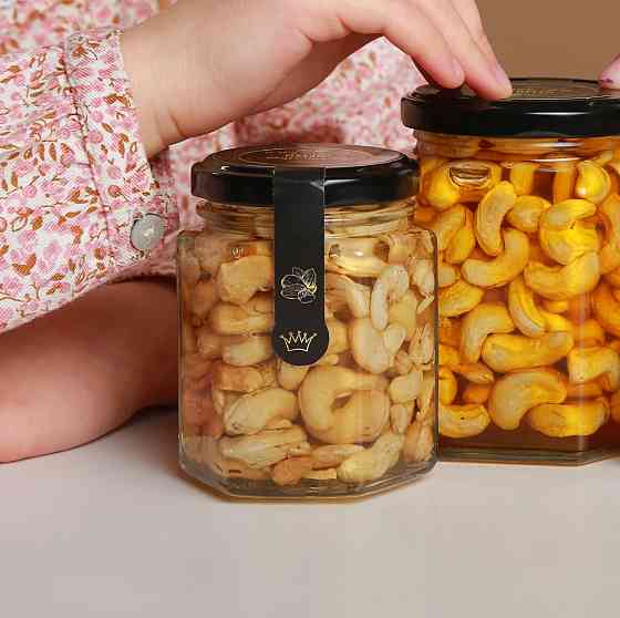 Мед с орехами кешью 240 грамм Одесса