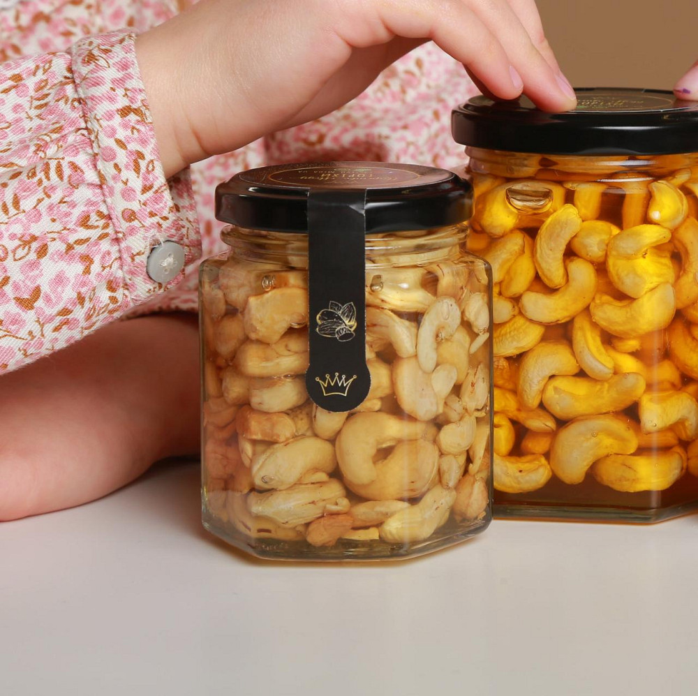 Мед с орехами кешью 240 грамм Одесса - изображение 6