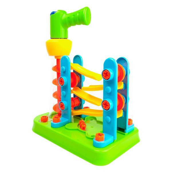 Набір для складання Edu-Toys Гірка-зигзаг з інструментами 54 деталі (JS021) Харків - фото 3