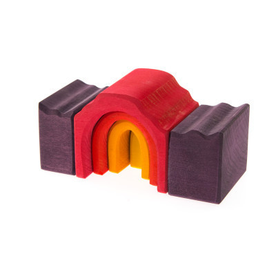 Конструктор Nic деревянный Все в замке синий (NIC523268) Винница - изображение 2