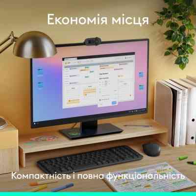 Клавиатура Logitech K250 Bluetooth UA Graphite (920-013822) Винница