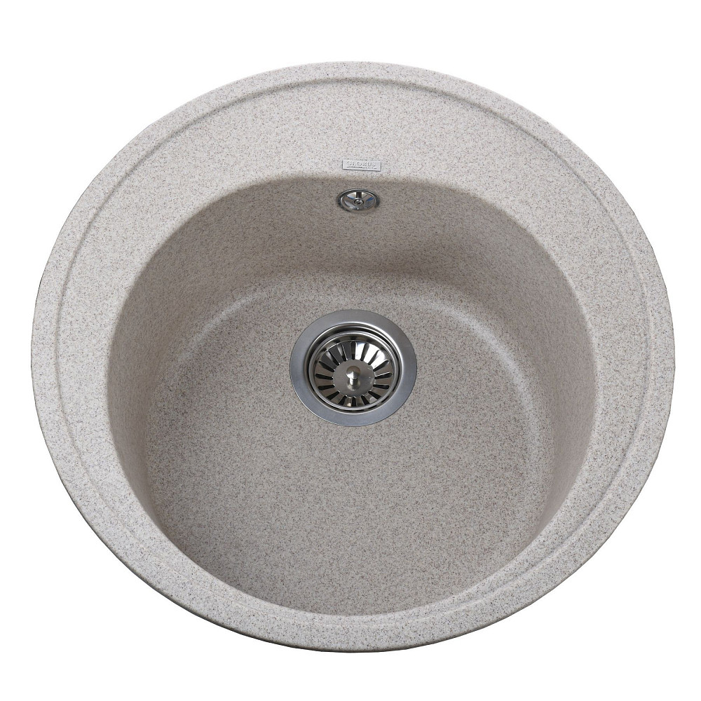 Гранітна мийка Globus Lux MARTIN мигдаль 510мм-А0008 Тернополь - изображение 1