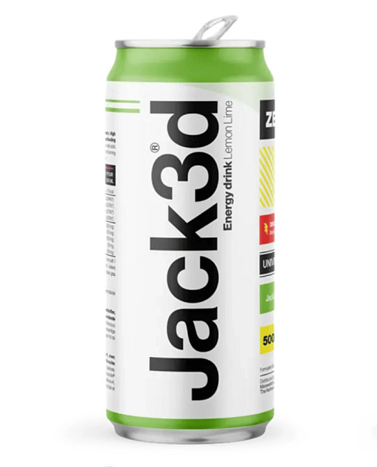 Jack3D Energy 500ml (Lemon lime) Луцк - изображение 1