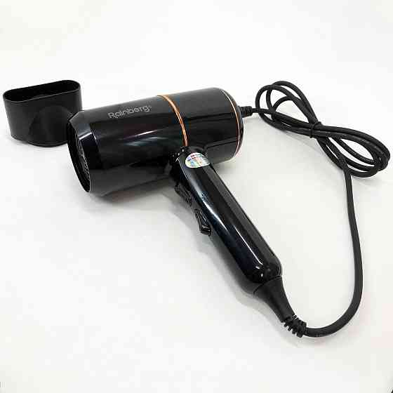 Фени для сушіння волосся Rainberg RB-2211, Сучасний фен для волосся Портативний фен сушіння QS-54 Львів