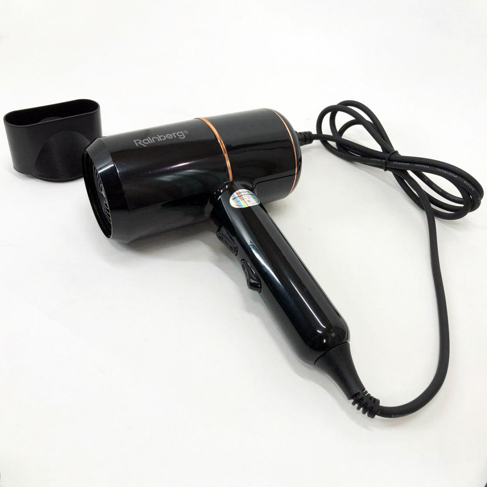 Фен для укладки волос салонный Rainberg RB-2211, Фен для укладки прически Фены сушки волос QS-54 Львов - изображение 1