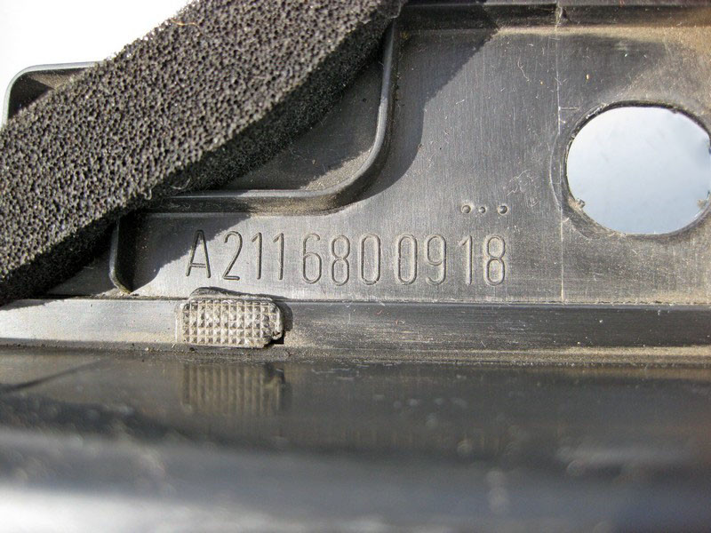Mercedes-Benz  A2116800918 Ліва нижня накладка - кришка панелі приладів торпеди E-Class W211 CLS C219 Одеса - фото 3