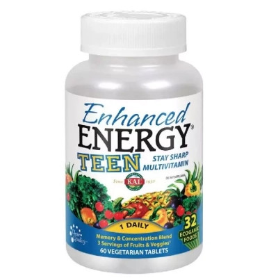 Вітамінно-мінеральний комплекс KAL Комплекс Для Підлітків, Пам'яті та Концентрації, Enhanced En (CAL-74810) Вінниця - фото 1
