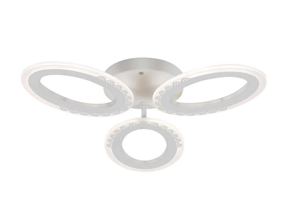 VALESO Світлодіодна люстра VALESO G 2702/3 Білий 48W Коломия - фото 3