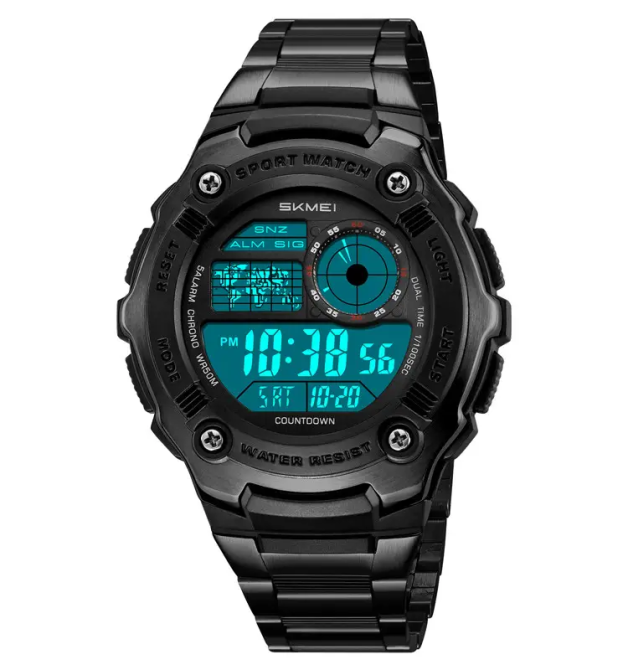 Часы мужские наручные Skmei 2473 Черный Винница - изображение 3