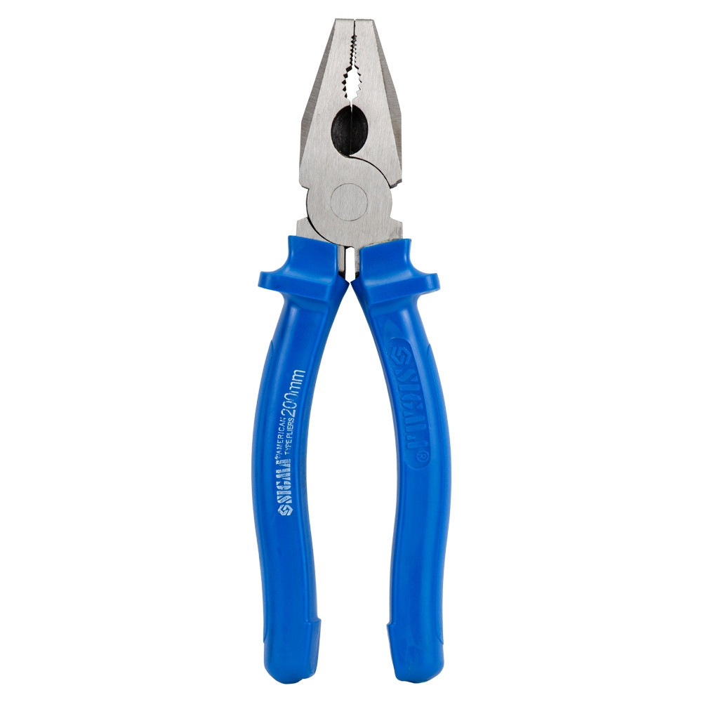 Плоскогубцы 200мм синие SIGMA (4341201) Киев - изображение 5