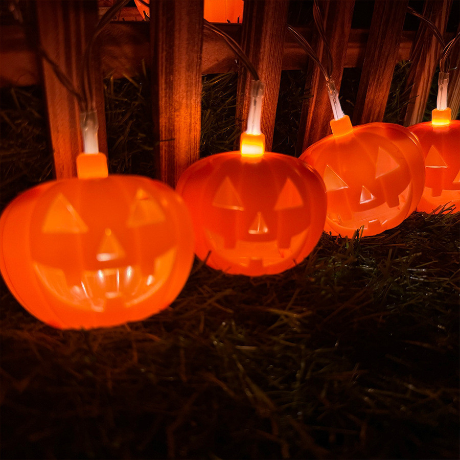 Гирлянда Хэллоуин Тыквы 150 см 10 led 55 мм оранжевый Киев - изображение 4