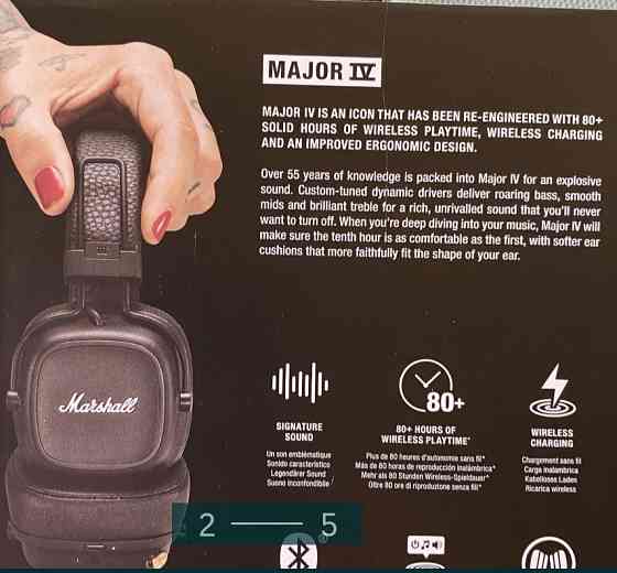 Наушники: Marshall Major 4 New. Харків