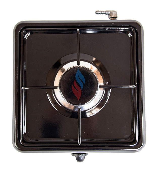 Газова плита Zosia одноканфорна чорна Київ - фото 3