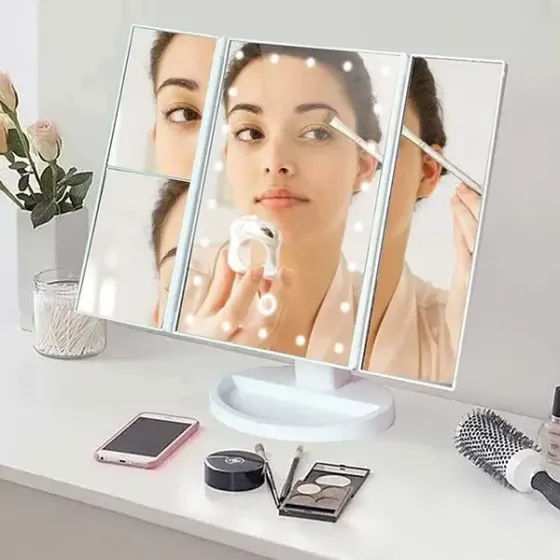 Настільне Дзеркало книжка 3pcs mirror з підсвічуванням Одеса