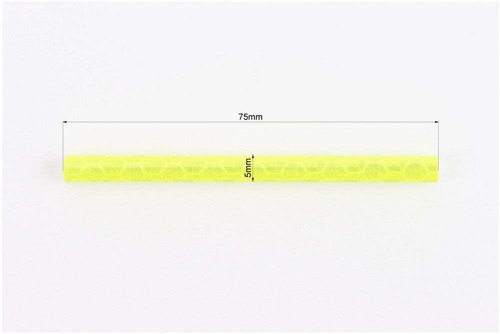 Світловідбивачі на спиці 5х75мм, 12шт к-кт, жовті JY-1201 Киев - изображение 2