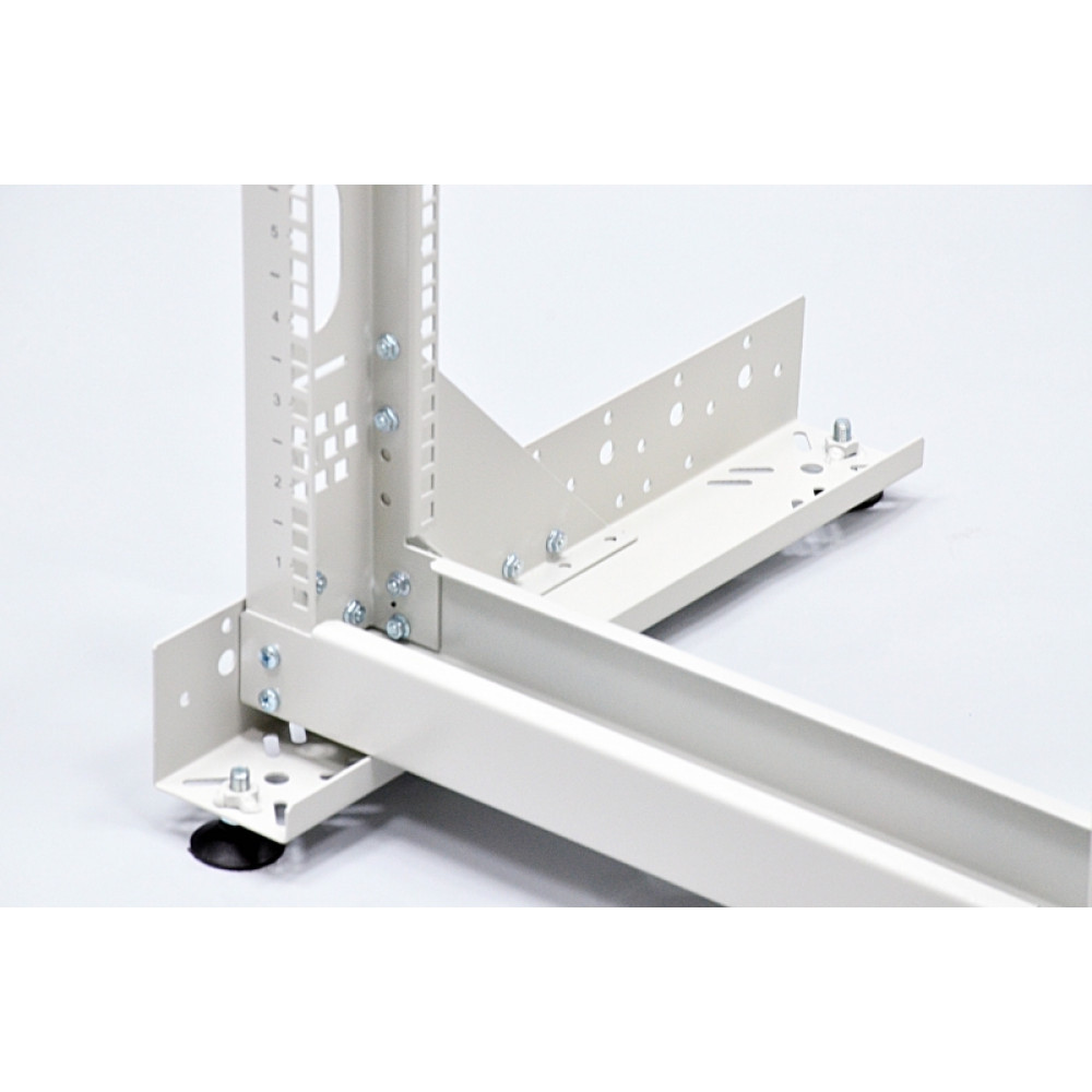 Стійка однорамна CMS UA-OF42-S-GR 42U сіра (без ніг) Київ - фото 4