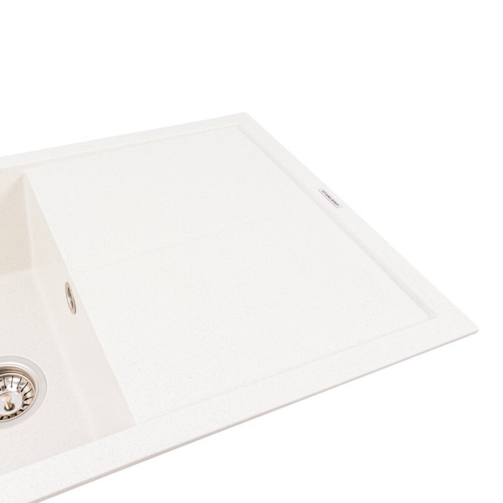 VALESO Гранітна мийка VALESO MAGNUM 7950 матова Біла в крапку Киев - изображение 3