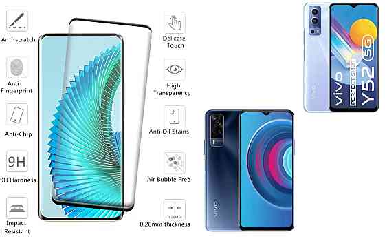 Защитное стекло HyperGlass Pro для VIVO Y52 5G, VIVO Y53S – максимальная чувствительность и защита Киев