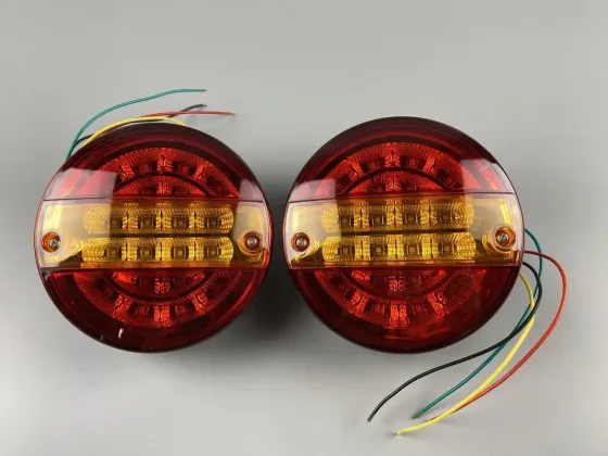 Ліхтар LED задній універсальний круглий 24 В 135 мм Мукачево