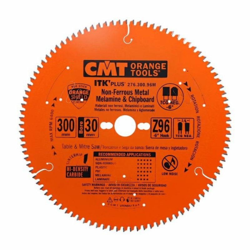 Пильный диск по алюминию CMT 300x30x96Т K2.8/2.0 -6° Neg (276.300.96M) Одесса - изображение 1