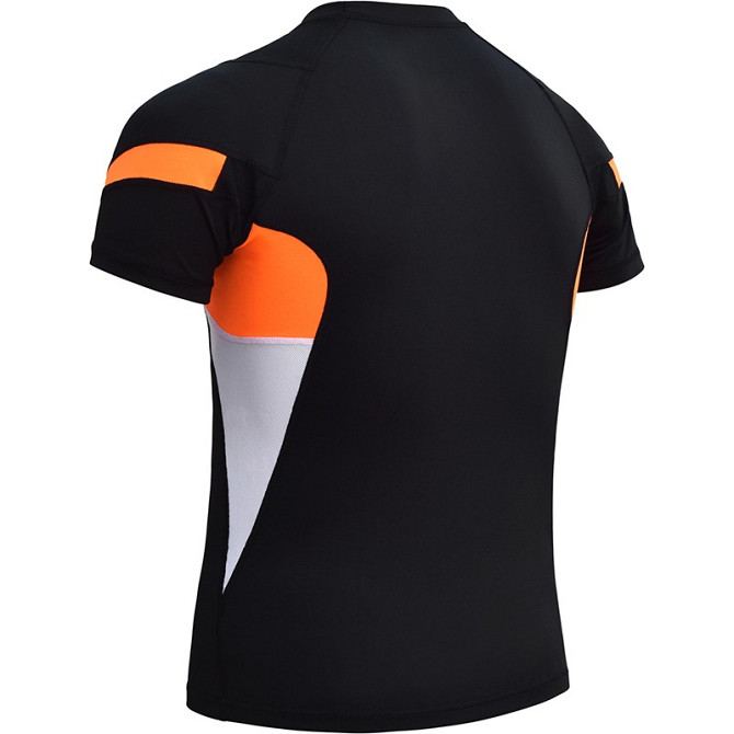 Рашгард із коротким рукавом RDX Lycra Orange M Кам'янське - фото 2