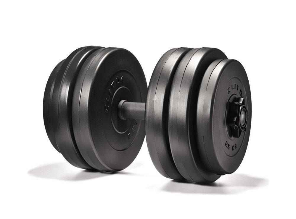 Набор гантелей Elitum комплект 2х26 кг для фитнеса и силовых упражнений Киев - изображение 3