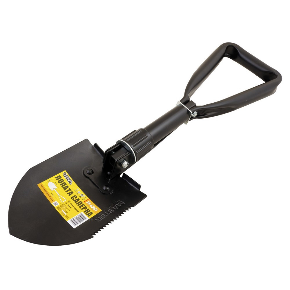 MASTERTOOL Лопата саперна MASTERTOOL 110х160х460 мм складана з чохлом 14-6281 Киев - изображение 1