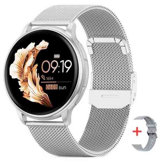 Розумний наручний годинник Smart Melisia Silver Steel (2 ремінці) Вінниця