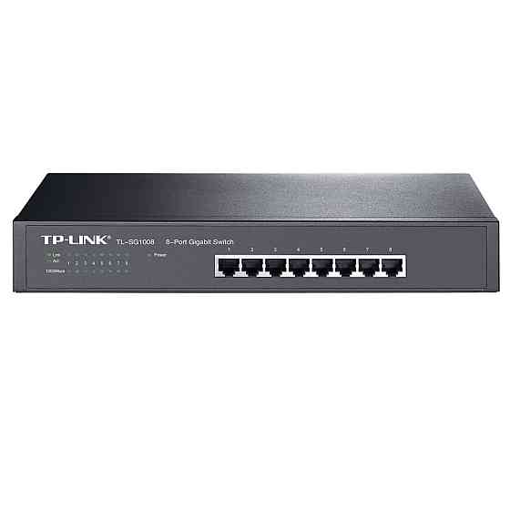 Комутатор TP-Link TL-SG1008 (8хGE, метал) Ні Харків