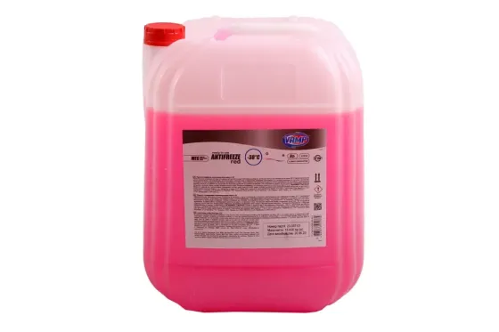 Жидкость охлаждающая антифриз красный -38° ВАМП 20.0 кг Винница