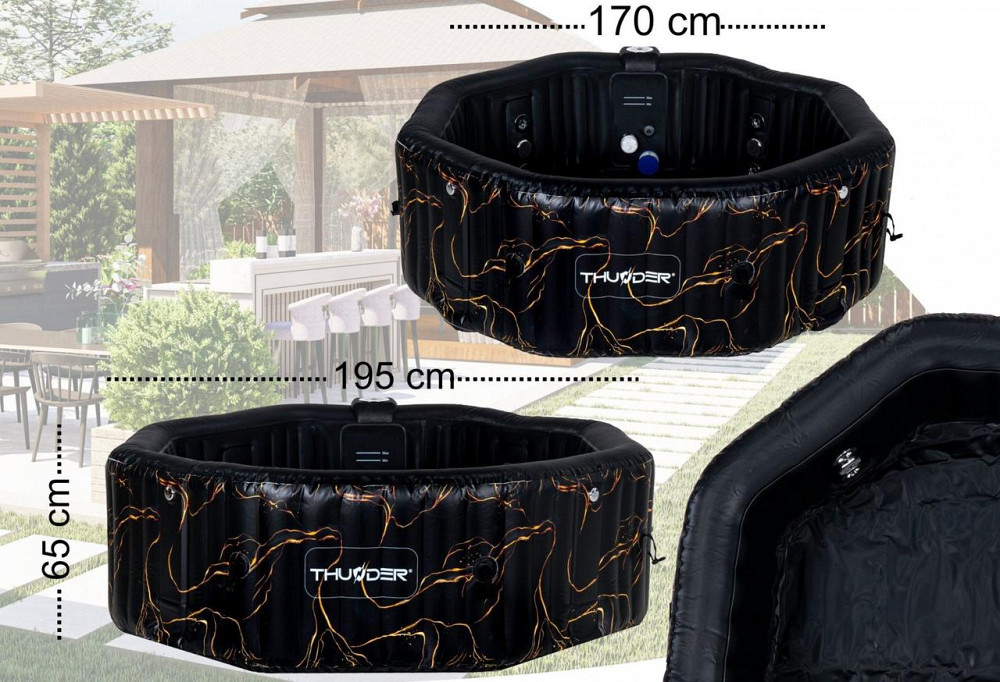 Джакузи-SPA надувное Thunder LAVA 6-местная Киев - изображение 2