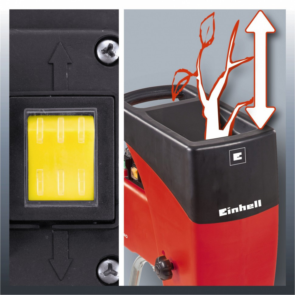 Садовий подрібнювач (шредер) Einhell GC-RS 2540 : 2500 Вт, 40 об/хв, 11кг Київ - фото 4