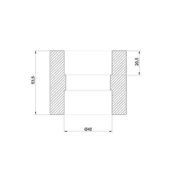 Муфта PPR Thermo Alliance 40 Київ