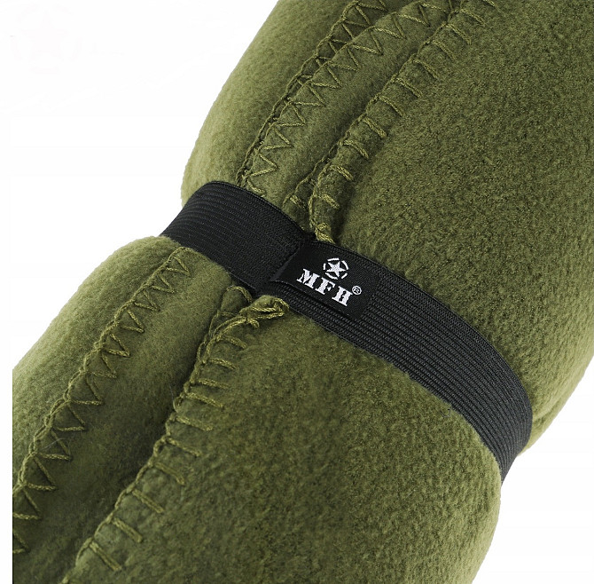 Универсальное Одеяло (Плед) 200х150см из флиса 300 г/м² c чехлом MFH (32340B) Olive Нововолынск - изображение 9
