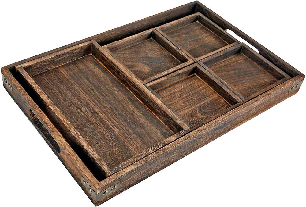 Поднос деревянный 