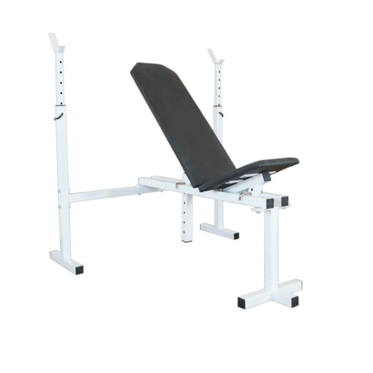 Скамья для жима со стойками 40 на 40 мм Стойки, скамьи для жима и приседаний регулируемая Киев - изображение 1