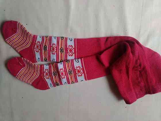 Махровые колготки детские - длина от низа попы к пяткам 35см (тянутся до 45см) Киев