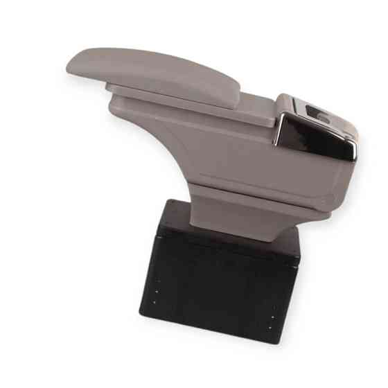 Підлокітник - універсальний пластик/шкірзам зсувний попільничка підстаканник сірий Мукачево