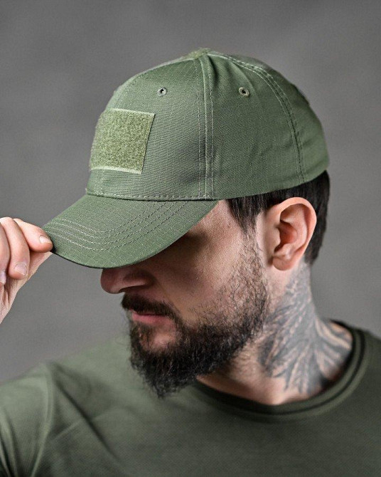 Тактична бейсболка hooray олива Одеса - фото 1