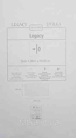 Шпалери вініл на флізеліні гарячого тиснення DU&KA Majestic1.06х10 під штукатурку структурні сірі з глянцем Київ