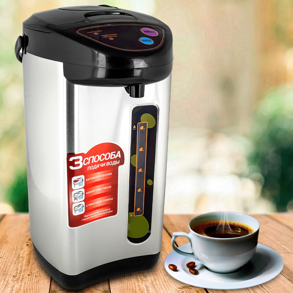 Термопот электрический на 6,8л, 750W, Thermo Pot EK 7906A / Термопот-термос с подогревом Киев - изображение 2