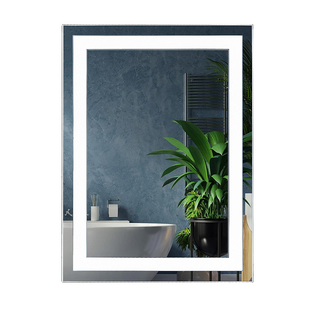 Дзеркало UNIO MRR-01 SQR-AA-H 600 x 800 mm LED FL з підігрівом Тернопіль - фото 1