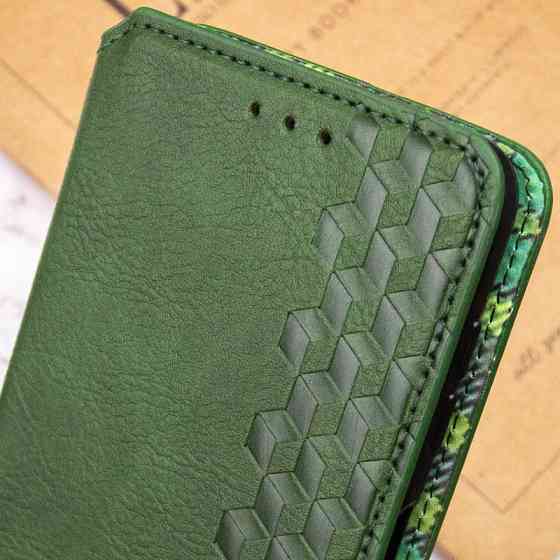 Чохол-книжка для смартфона Rubic Leather for Xiaomi Redmi Note 13 Pro 5G/POCO X6 5G Green Київ