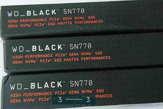 Жорсткий Диск: SSD-накопичувач WD Black SN770 2TB. ( WDS200T3XOE) Київ