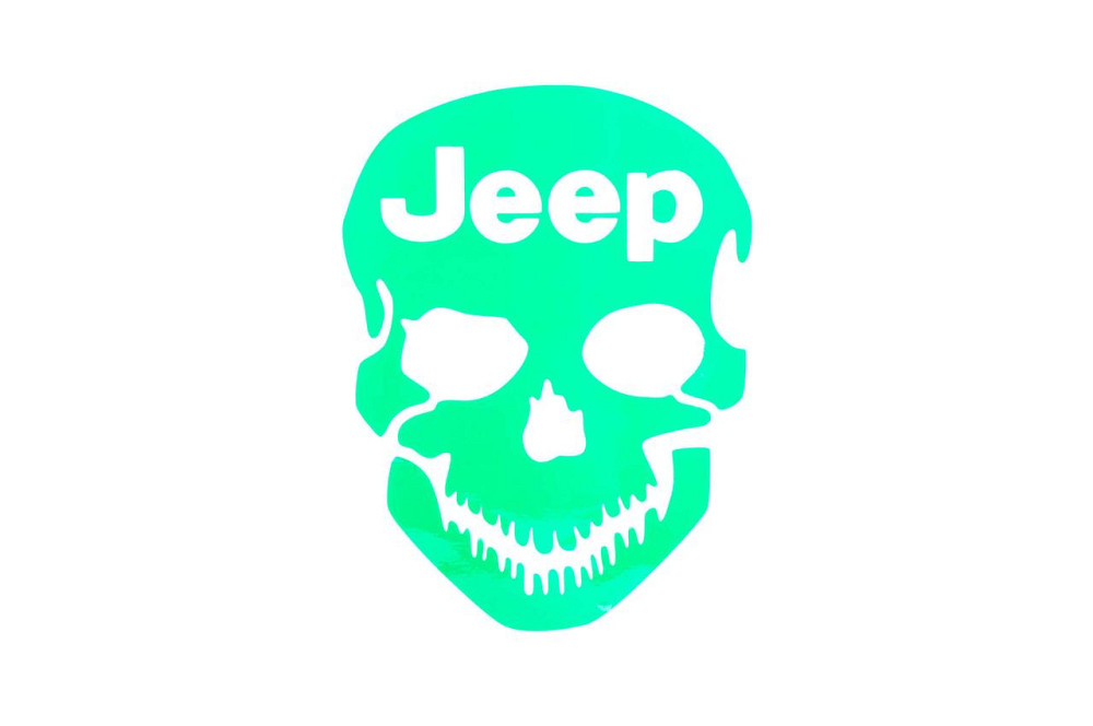 Наклейка логотип JEEP (16x13см) (#HQ092) Мукачево - фото 1